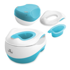 Горшок-ступенька Lorell Kids WC Transform-1 пластик 40x31x70 см Голубой (10130630004-LR)