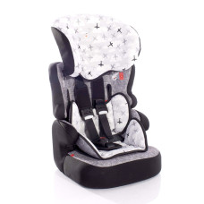 Автокресло Lorell Kids X-drive-1 9-36 кг с  9 месяцев до 12-ти лет многоточечные ремни безопасности Серый (10070792060-LR)