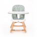 Стульчик для кормления 3 в 1 Lorell Kids Napoli-1 вращение на 360° с 7 позициями фиксации Зелёный (10100472138-LR)