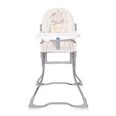 Стульчик для кормления Lorell Kids Marcel-1 5-ти точечный ремень безопасности до 15 кг ПВХ Бежевый (10100322126-LR)