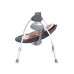 Шезлонг-качалка Lorell Kids Portofino-1 с таймером 5 скоростей до 9 кг Розовый (10090062148-LR)