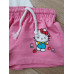 Костюм с шортами для девочки Boyboy с принтом Hello Kitty, рост 104 см