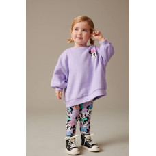 Комплект для девочки Zara, свитшот и лосины, рост 110 см (2341846017-KID)