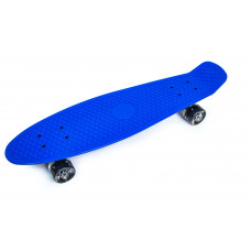 Пенни борд детский скейт Space Sport со светящимися колёсами ABEC-7 70х19 см (DP-1312343015)