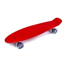 Пенни борд детский скейт Space Sport со светящимися колёсами ABEC-7 70х19 см (DP-39956868)