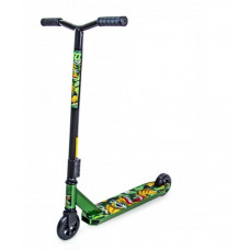 Детский самокат трюковый Space Sport Leone ABEC 9 Flex Fender Зеленый (DP-1586629261)
