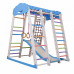 Детский спортивный игровой комплекс Baby Sport SB Акварелька Разноцветный 132х124х150 см (Sky Plus 1)