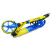 Самокат двухколесный Scale Sports SS-08 желто-голубой ручной тормоз 100 кг (DP-966353580)