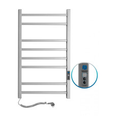 Полотенцесушитель NAVI THERMO Loft-2 500х800 мм Digital 110 Вт левый сталь Серебристый (10-043152-5080-NV)