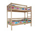 Двухъярусная кровать SportBaby Babyson 3 лакированная сосна спальное место 80×190 см (SB-3883)