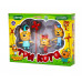 Игровой набор детский с фигурками Kidwill "Три Кота" Пластик Разноцветный (DP-PS655)