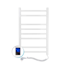 Полотенцесушитель NAVI THERMO Loft-1 500х800 мм Sensor правый с таймером 140 Вт Белый (12-143053-5080-NV)
