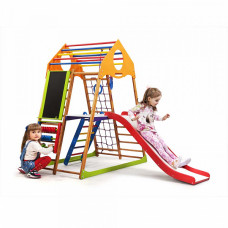 Детский спортивный игровой комплекс Baby Sport SB KindWood Дерево 132х85х150 см (Plus 3)