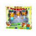Игровой набор детский с фигурками Kidwill "Три Кота" Пластик Разноцветный (DP-PS660)