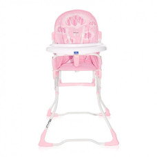 Стульчик для кормления Lorell Kids Marcel-1 5-ти точечный ремень безопасности до 15 кг ПВХ Розовый (10100322111-LR)
