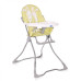Стульчик для кормления Lorell Kids Marcel-1 5-ти точечный ремень безопасности до 15 кг ПВХ Желтый (10100322142-LR)