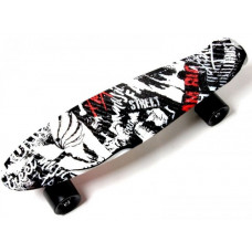 Детский пенни борд Space Sport "Street Board" ABEC-7 57 х 15 см Разноцветный (DP-PR10)