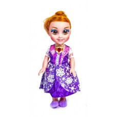 Детская интерактивная игрушка Kidwill "Кукла Оля" Пластик Фиолетовый (DP-69021)