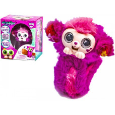 Детская интерактивная игрушка Kidwill "Обезьянка" на руку Розовый (DP-1564575101)