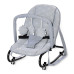 Шезлонг детский Lorell Kids Eliza Luxe-1 для отдыха и игр 71х44х52 см Серый (10110162149-LR)