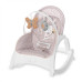 Кресло-качалка Lorell Kids Enjoy-1 складной капюшон до 3 лет Бежевый (10110112125-LR)