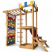 Детский спортивный игровой комплекс Baby Sport SB Babyland №14 Натуральное дерево 230х75х210 см (Babyland-14)