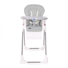 Стульчик для кормления Lorell Kids Cryspi-1 от 6 месяцев до 3 лет ПВХ регулировка сидения и лотка Серый (10100442110-LR)
