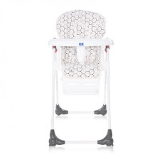 Стульчик для кормления Lorell Kids Dulce-1 регулировка спинки высоты и столика 85х52х106 см Белый (10100452132-LR)