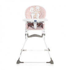 Стул для кормления Lorell Kids Cookie-1 5-точечный ремень безопасности ПВХ 5 кг Розовый (10100242133-LR)