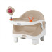 Стульчик-бустер для кормления Lorell Kids Pixi-1 съемный поднос 2 игрушки Бежевый (10100280002-LR)