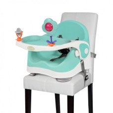 Стульчик-бустер для кормления Lorell Kids Pixi-1 съемный поднос 2 игрушки Зеленый (10100280001-LR)