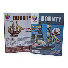 Детский конструктор 3D Kidwill "Корабль Bounty" объёмные пазлы Разноцветные (DP-1627135759)