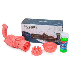 Игрушечный пулемет с мыльными пузырями KAI-Ming  Розовый (DP-329863701)