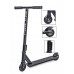 Трюковый детский самокат Space Sport Turbo ABEC 7 Черный 48.5х10 см (DP-2015624595)
