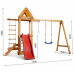 Детский спортивный игровой комплекс Baby Sport SB Babyland №19 Натуральное дерево 320х180х240 см (Babyland-19)