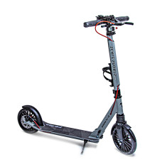 Самокат двухколесный Scale Sports SS-23 Led-фонарик 100 кг серый (DP-1574663948)