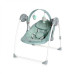 Шезлонг-качалка Lorell Kids Portofino-1 с таймером 5 скоростей до 9 кг Зеленый (10090062146-LR)