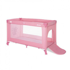 Манеж Lorell Kids Noemi-1 1 Layer боковое открытие на молнии 127х65х75 см Розовый (10080542151-LR)