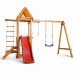 Детский спортивный игровой комплекс Baby Sport SB Babyland №19 Натуральное дерево 320х180х240 см (Babyland-19)