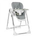 Стульчик для кормления-качалка Lorell Kids Camminando-1 спинка и высота 5 положений Bluetooth Серый (10090040002-LR)
