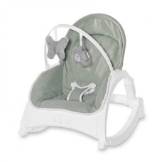 Кресло-качалка 3 в 1 Lorell Kids Alex-1 2 скорости вибрации Зеленый (10110122146-LR)