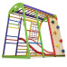 Спортивный комплекс детский Baby Sport SB ЮнгаPlus 6 130х124х132 см дерево Разноцветный (ЮнгаPlus 6)
