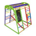 Спортивный комплекс детский Baby Sport SB ЮнгаPlus 7 130х124х132 см дерево Разноцветный (ЮнгаPlus 7)
