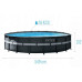 Каркасный бассейн ULTRA XTR FRAME POOL Intex 549x132см круглый (IND-26330)