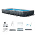 Каркасный бассейн Ultra Frame Pool Intex 975x488x132см прямоугольный (IND-26378)