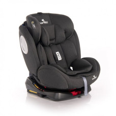 Автокресло Lorell Kids Lyra-1 Isofix 0-36 кг съемная крышка 46.5х48.5х57 см Черный (10071452019-LR)