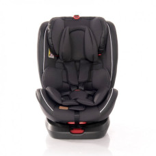 Автокресло Lorell Kids Nebula-1 Isofix 0-36 кг c 0 до 12 лет 5-точечные ремни безопасности 51х46.8х59.5 см Черный (10071382019-LR)