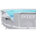 Каркасный бассейн Intex Prism Frame Pool с насосом, тентом, подстилкой и лестницей (IND-26726)