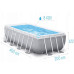 Каркасный бассейн Intex Prism Frame Pool 400x200x122 см с фильтр-насосом (IND-26790)