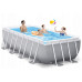 Каркасный бассейн Intex Prism Frame Pool 400x200x122 см с фильтр-насосом (IND-26790)